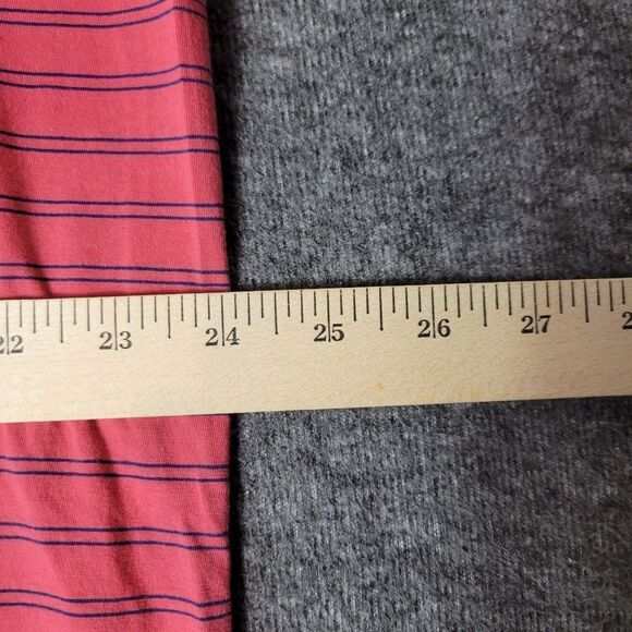 Peter Millar Crown Comfort Men's Golf Polo Shirt XL Red Blue Striped Club Logo A - Picture 9 of 13